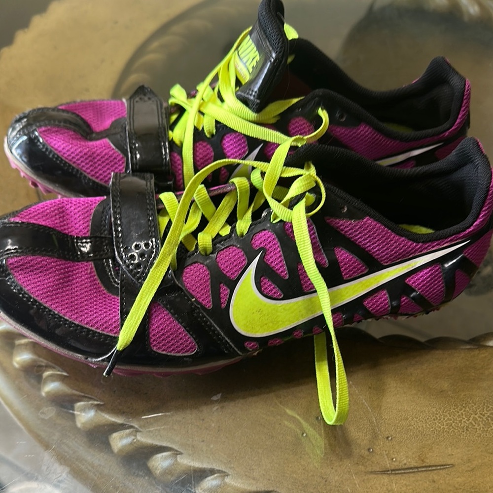 Nike Kids Shoes - Pink and Black